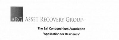 Application to the sail condo Brickell